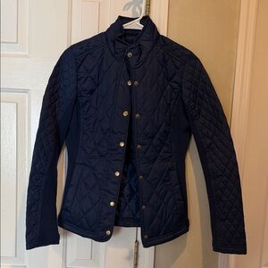 Merona Navy Quilted Jacket